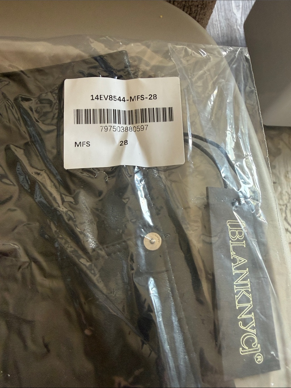 NWT BLANKNYC Rock Star Faux Leather Shorts - Picture 13 of 14